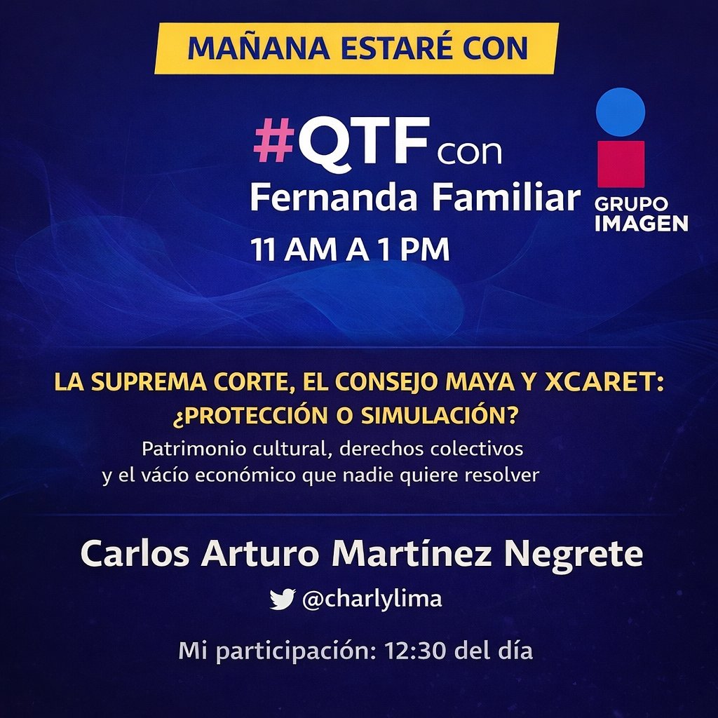 CARLOS Arturo Martínez Negrete tweet media