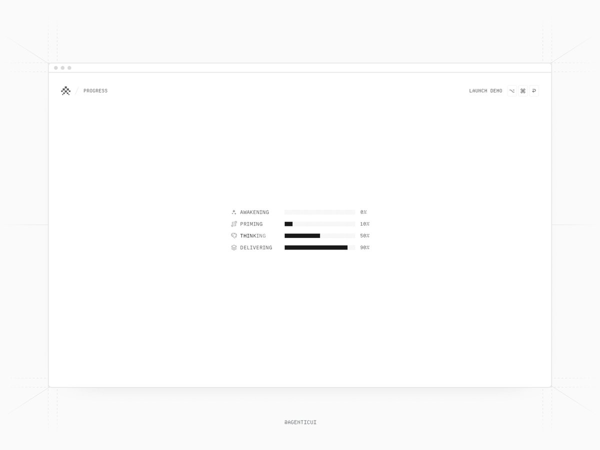 Agentic interfaces recap (03/23 - 03/29) ⚫

w/ <a href="/AgenticUi/">Agentic Design System</a>