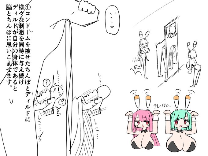 【心理学】最近話題の「ラバーチンポ錯覚」を体験してみた。【パイズリ】 