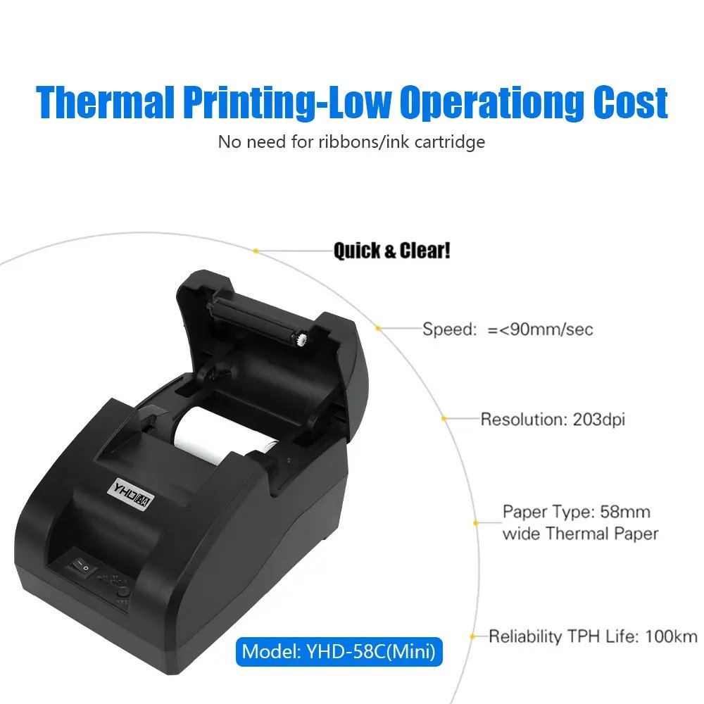 Yuhengda2023's tweet photo. YHD-58C Mini receipt printer: compact, reliable, and easy to integrate. Ideal for retail, restaurant & POS environments.
๐ฉ sales@yhdaa.com
๐ https://t.co/IhxgczL2dw
#yhd58cmini #thermalprinter #receiptprinter #posprinter #retailtech #restaurantpos #barcodeprinting https://t.co/RXJ9PWfMV9