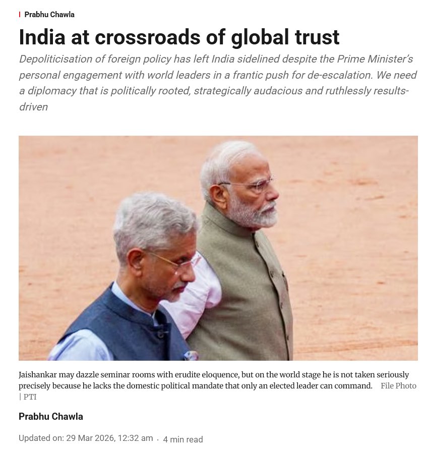 Modi’s 12-year-rule has spawned a whole group of bitter, frustrated fixers who were earlier comfortable strutting around North and South Block, dropping their pearls of wisdom on prime ministers and ministers, and ensuring jobs for their favourites. It’s been an infuriating 12