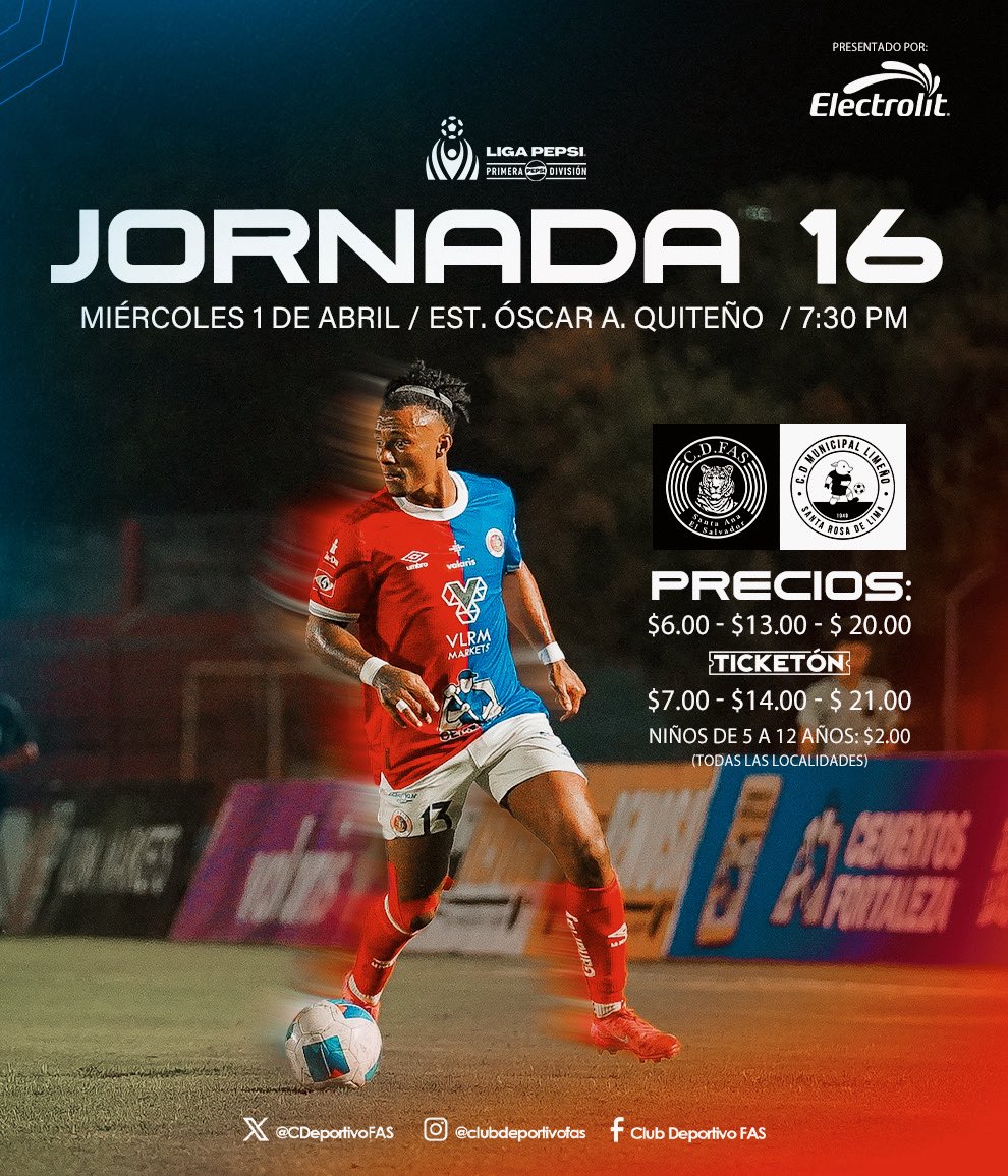 Club Deportivo FAS tweet media