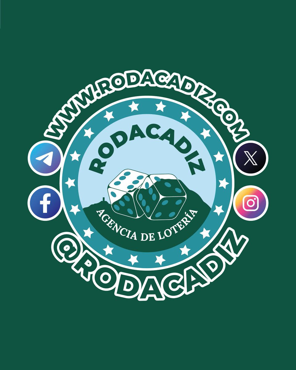 rodacadiz's tweet photo. Agencia de Lotería @Rodacadiz

Canal Telegram: https://t.co/pIAZHklk2q 📱
Grupo Telegram: https://t.co/G0ww0gojuR 📱

Telegram:  https://t.co/uOireSsdTz 📱
WhatsApp: https://t.co/gBZ5XYV3Np 📱
Web: https://t.co/SEblx7QF8f https://t.co/PL4njtsj9H