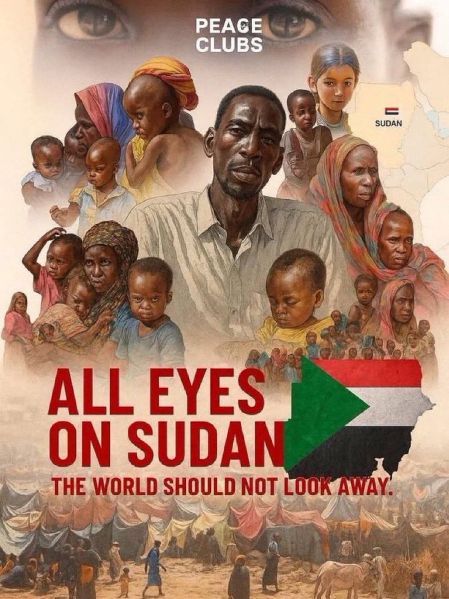 HalalNation_'s tweet photo. All Eyes On Sudan 🇸🇩 https://t.co/6v7677SXkd
