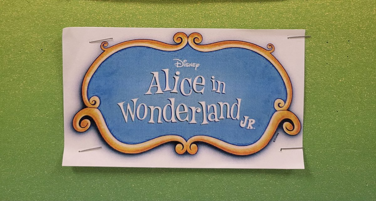 🦅🎭🎤🎨 If you haven't heard yet, our 6th musical (2027) is... 🥁 

Alice in Wonderland Jr.