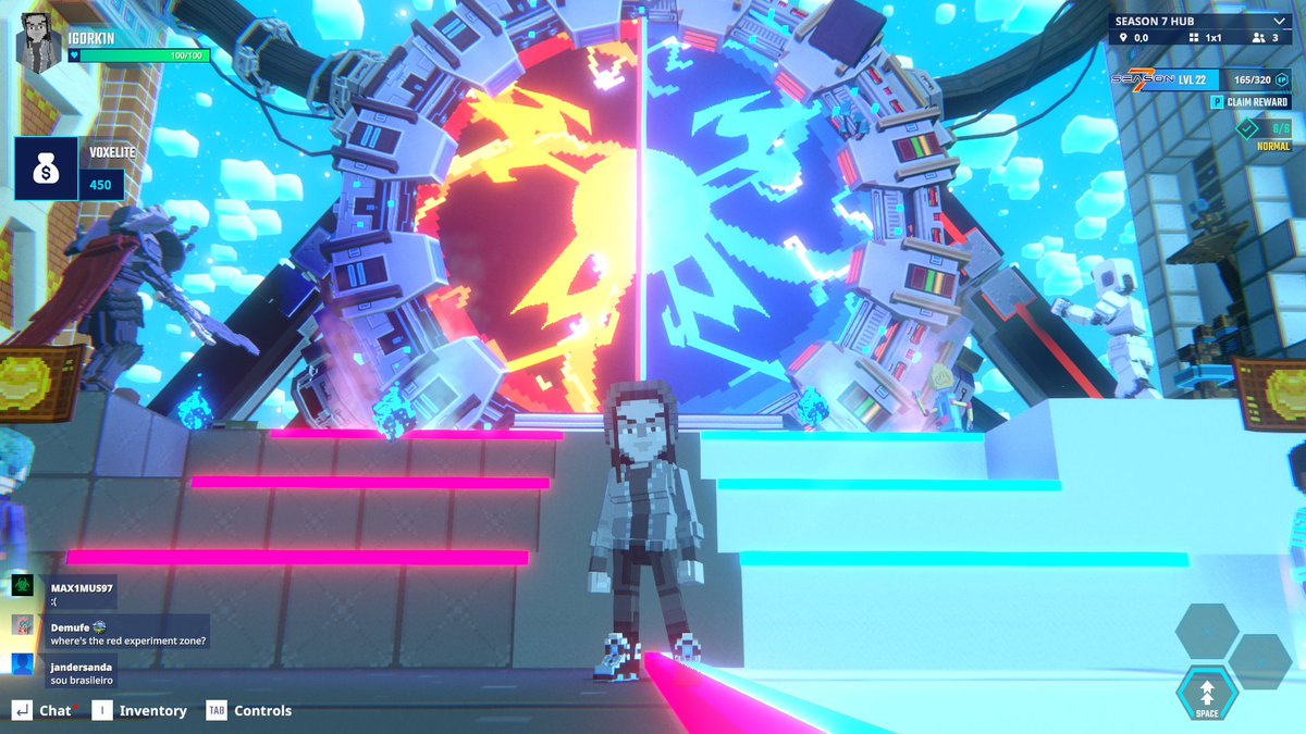 MetaKaiki's tweet photo. The lab is glitching out in The Sandbox Season 7—caught it on camera. @TheSandboxGame  https://t.co/QX0uwk79Co #Season7 https://t.co/OktymoQtZT