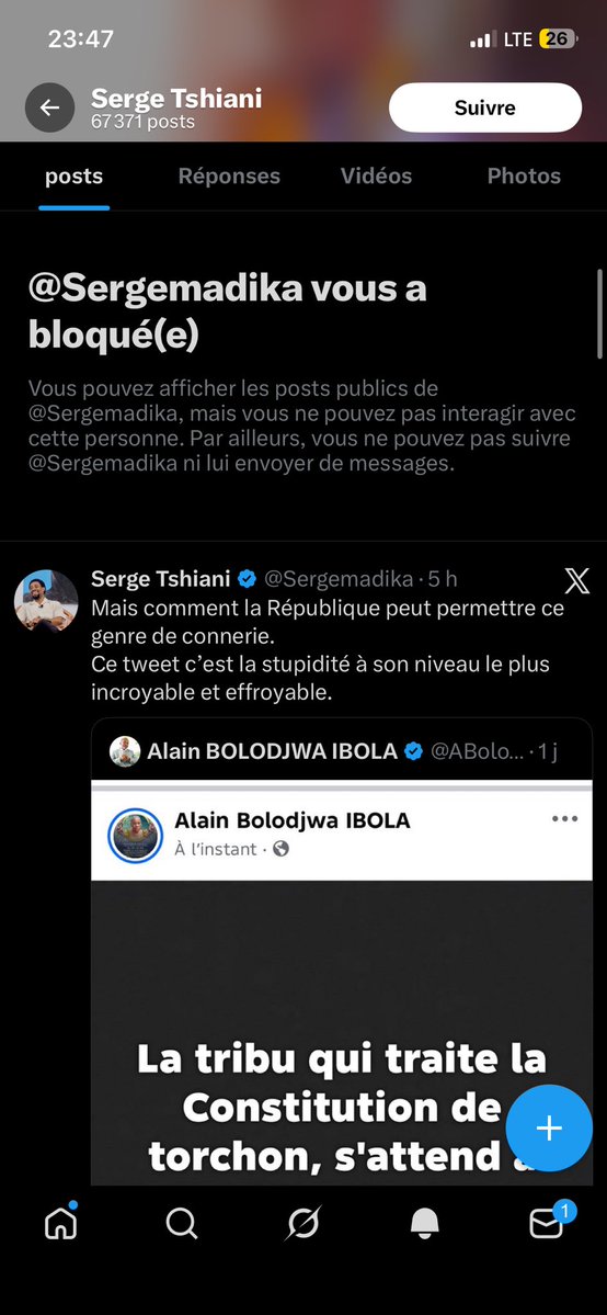 efomi inkuka🇨🇩 « véritable etat de droit » tweet media