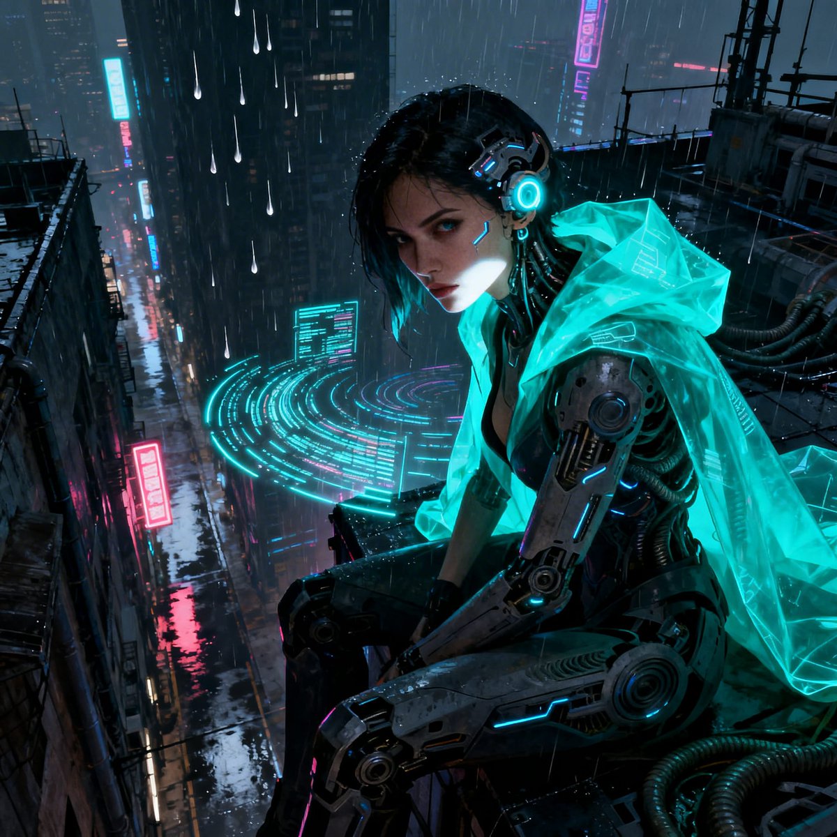 One Night in Dark-City #AIart️️️️️️️️️️️️️️️️️️️️️️️️️️️️️️️️️️️️️️️️️️️️️️️️️️️ #DigitalArtwork #Cyberpunk