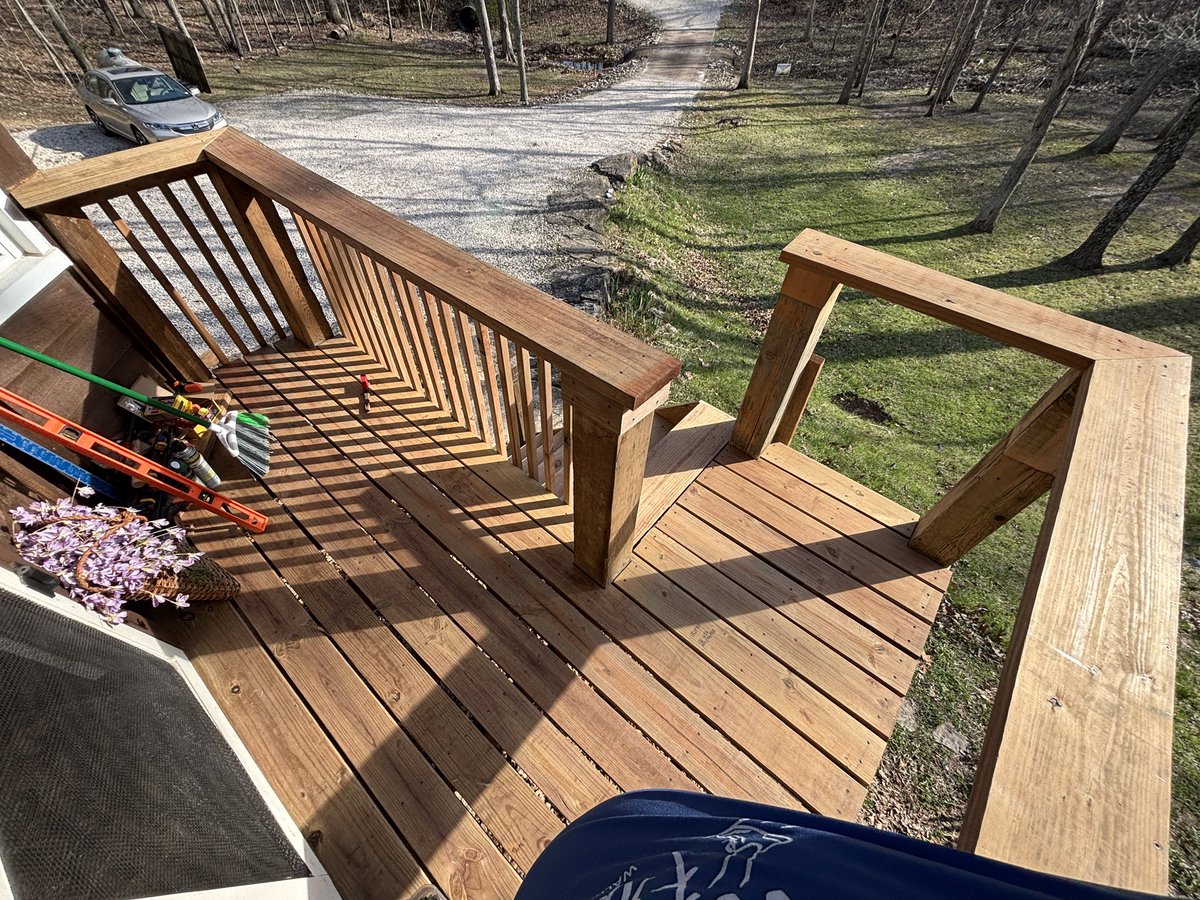 Been renovating our front porch the last few weekends (and week nights after work). Made some considerable progress, so I wanted to share. It was long overdue due to inside the house priorities.
