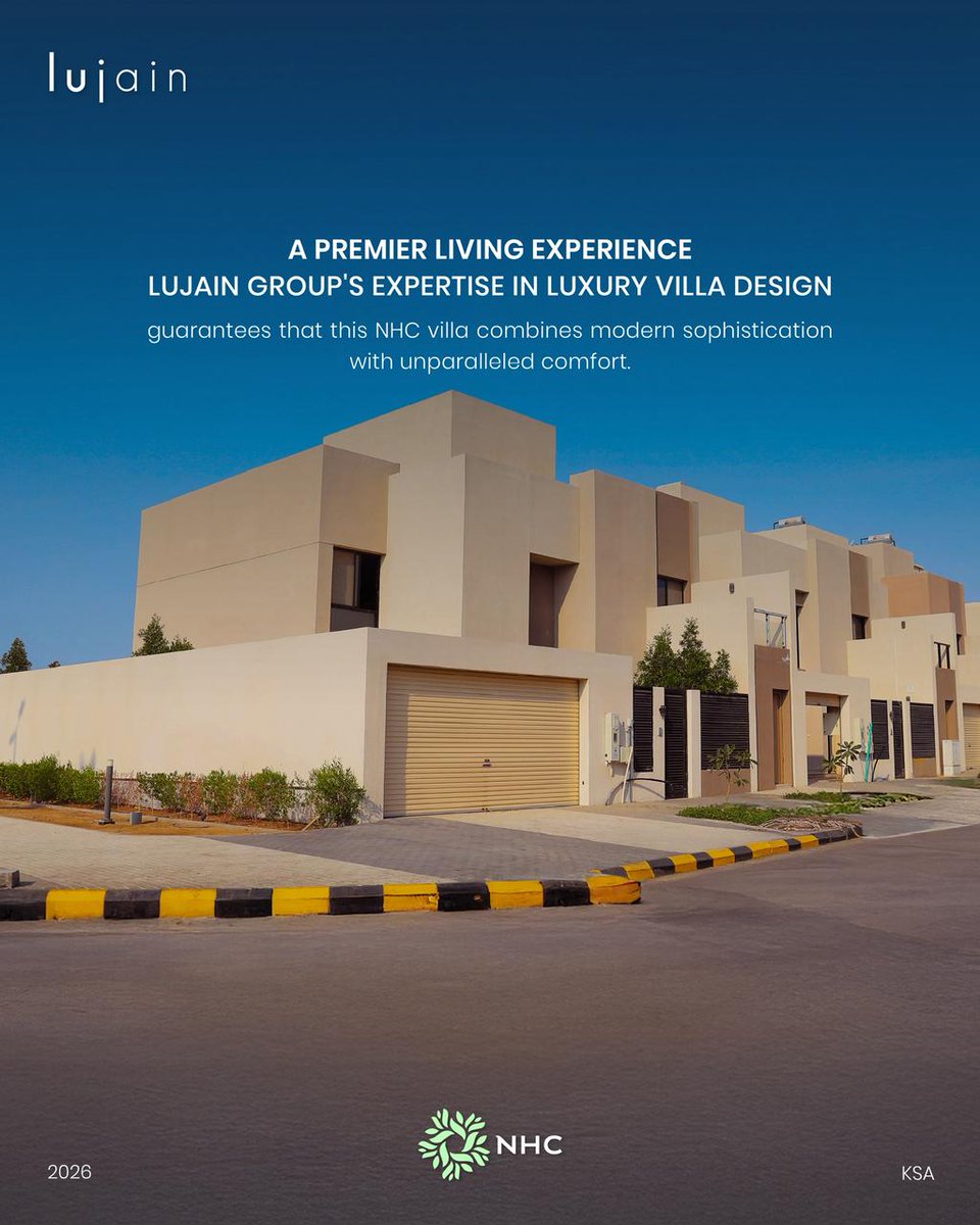 AllujainGroup's tweet photo. الخشب، الإضاءة، والهدوء تفاصيل تصنع الفرق.
 في أحدث التصميمات الداخليه لمجموعه اللجين لاحدي الفلل من مشاريع الوطنية للاسكان أردنا تحويل المساحات المفتوحة إلى لوحات فنية مريحة للعين. استخدام الأخشاب الراقية مع الأثاث المودرن لم يضفِ جمالاً فحسب، بل خلق مساحة معاصرة تتنفس بالراحة. من المطبخ العملي إلى غرف الأطفال المبهجة، كل ركن في هذه الفيلا يحكي قصة إبداع.

Wood, lighting, and tranquility details that make all the difference.
In one of the latest interior designs by Lujain Group for a villa within the NHC projects, our goal was to transform open spaces into visually soothing works of art. The use of premium wood finishes combined with modern furniture did more than add beauty it created a contemporary space that breathes comfort.
From the practical kitchen to the cheerful children’s rooms, every corner of this villa tells a story of creativity.