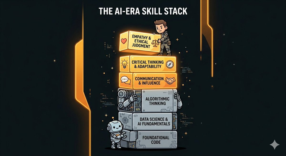 BeenzSyed's tweet photo. Speed used to be the signal. That's changing.

The top 3 skills that engineers need going forward: 

💬 Proactive communication 
💡 Business acumen 
🧠 Curiosity &amp; adaptability

All three are coachable.

Read more here - https://t.co/QqISvQKXJv https://t.co/JYVlLCqxhu