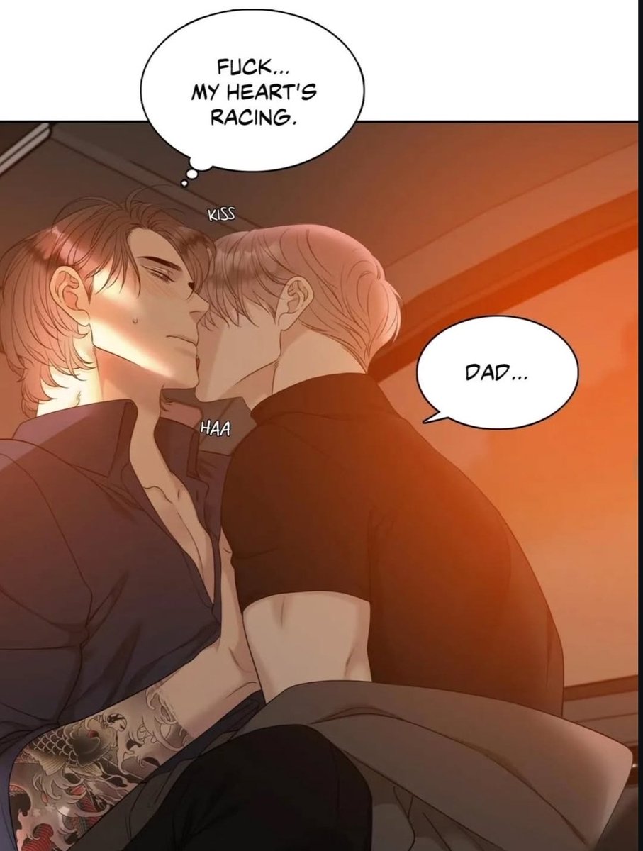 aquu_666's tweet photo. I love bwat but i dont like this. Pls dont this anymore. 
I know he is not his real father, but calling him that in scenes like this is very disturbing. https://t.co/VcMGPAqpNu