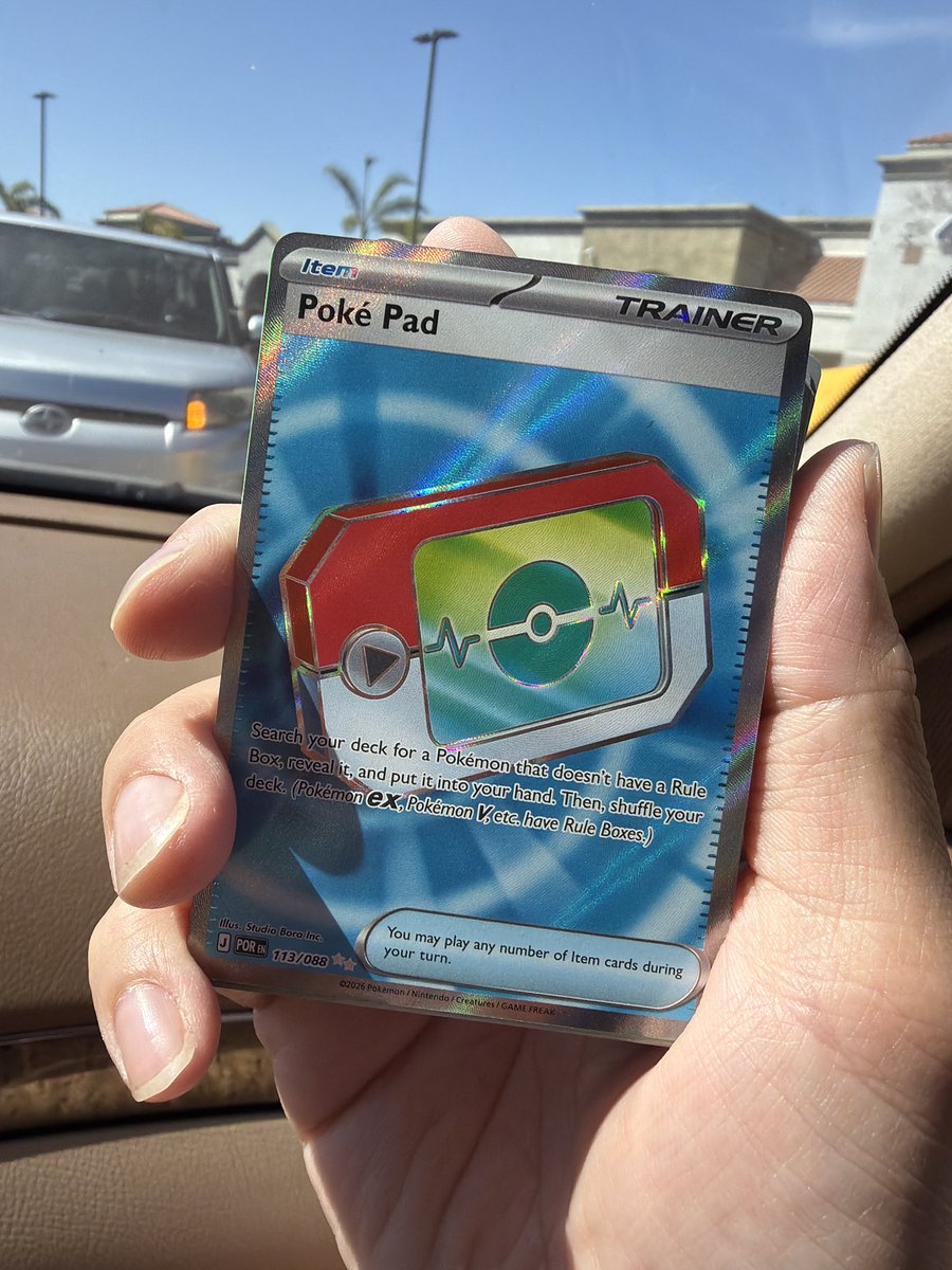 Not a Pokemon but I wanted this card! Single sleeves have been super lucky for me lately!