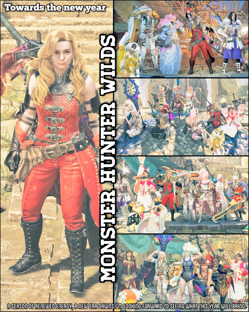 neco@Taro🐈⬛MHWilds🐗&GAMES&猫【4月✨新春を迎えて🌸】 tweet media