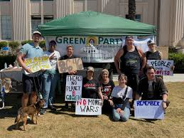 The Green Party calls to abolish ICE and capitalism, protect voting rights, and to make an ecosocialist Green New Deal a reality. We are glad to see millions on the streets opposing Trump's march to authoritarian rule. Thousands of Greens stood beside our neighbors to oppose war