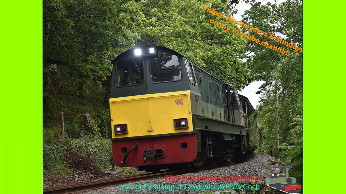 Ffestiniog Railway Easter 2025: Vale of Ffestiniog at Tanybwlch &amp; Rhiw Goch. Check it out youtu.be/DVGm3iE3H3k Thanks!