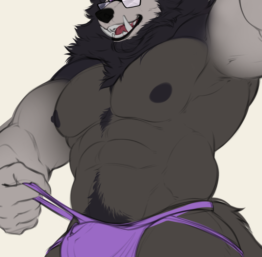 he probably bites wip