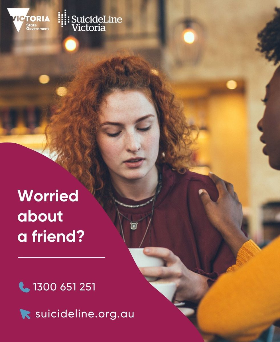 SuicideLine Victoria tweet media