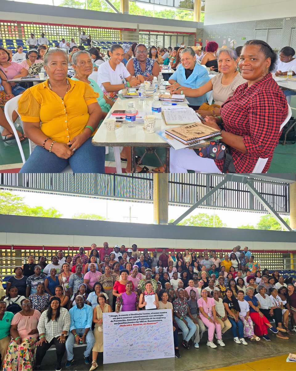 Estuvimos en el nuevo Coliseo deportivo de Buenaventura, en la socialización de los hallazgos de una línea base sobre violencias basadas en género, en cumplimiento a uno de  los acuerdos del Paro Cívico por la Dignidad y la Vida de 2017. 

Gracias al Ministerio de Igualdad y