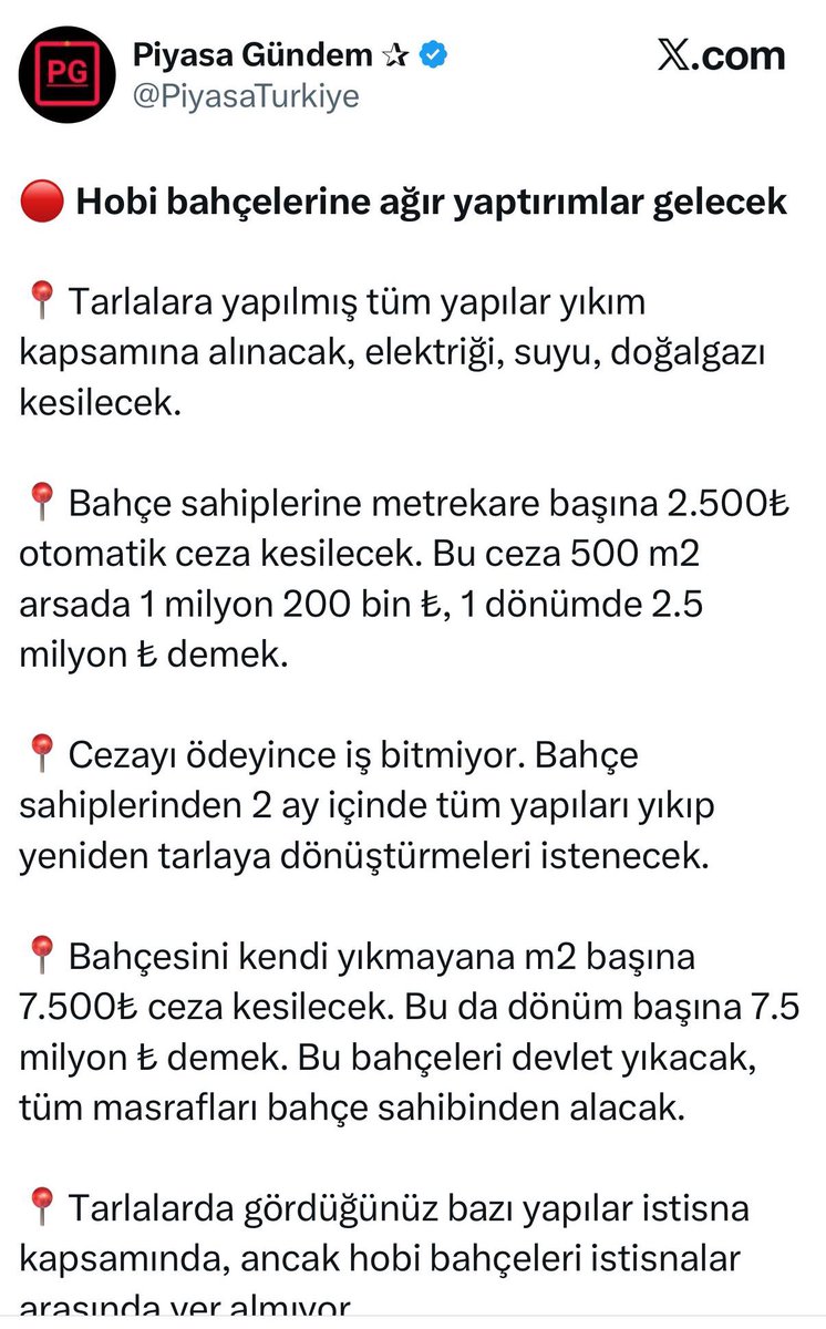 “Böyle olmaz”dedik
“Milletle inatlaşmayın”dedik!
“Yapılmışları yıkmayın”dedik.
“Artık yenilerine izin verilmeyecek deyin”dedik.
“İnsanların Reis sevgisine zarar vermeyin”dedik.
Dinleyen yok!
Beyler!
Milyonlar ile zıtlaşarak kimlerin değirmenine su taşıdığınızın farkında mısınız⁉️