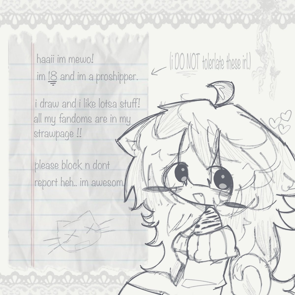 𑄝 mewo .. tweet media