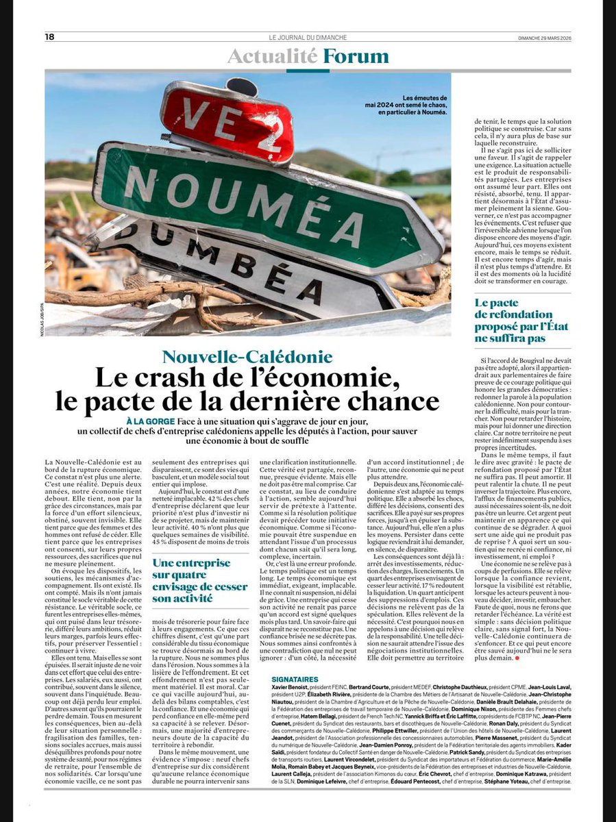 MEDEF-NC tweet media
