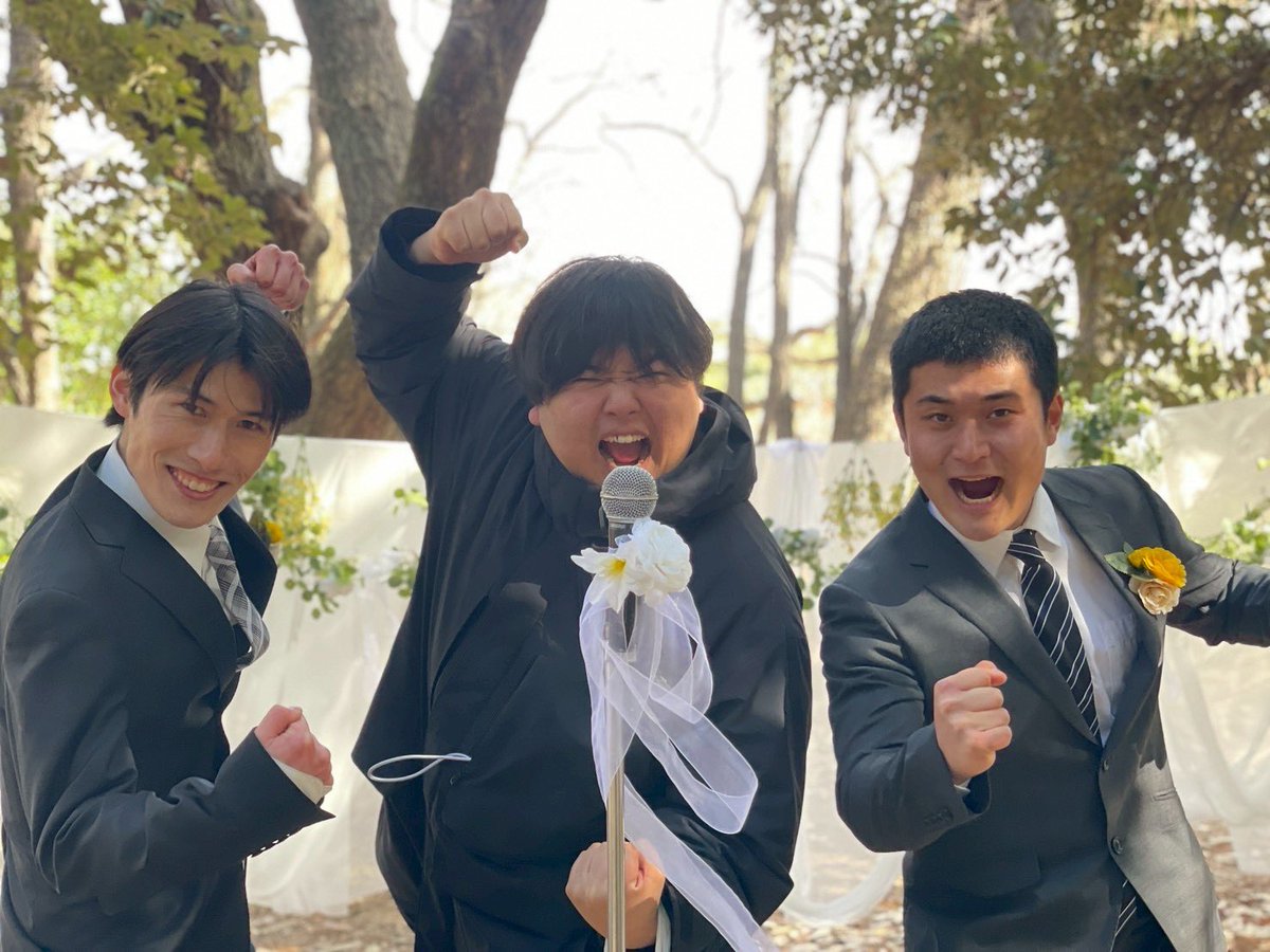 rinta_taka_'s tweet photo. 幸せな現場でした
ありがとうございました😭

#クランクアップ https://t.co/S9wYOBqbD8