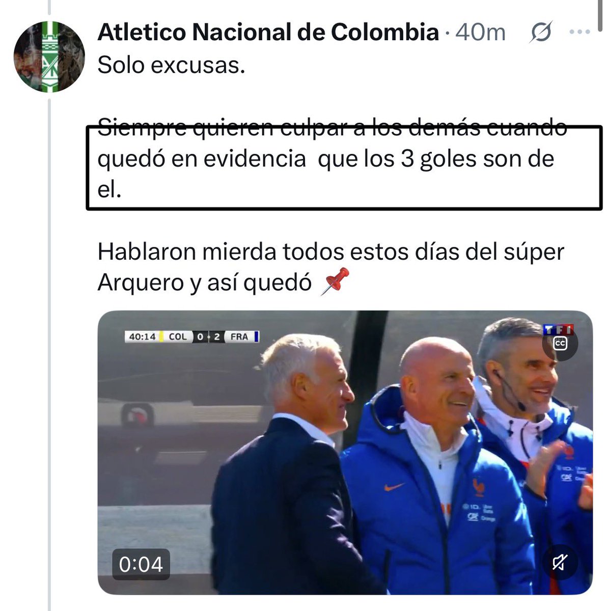 David González tweet media
