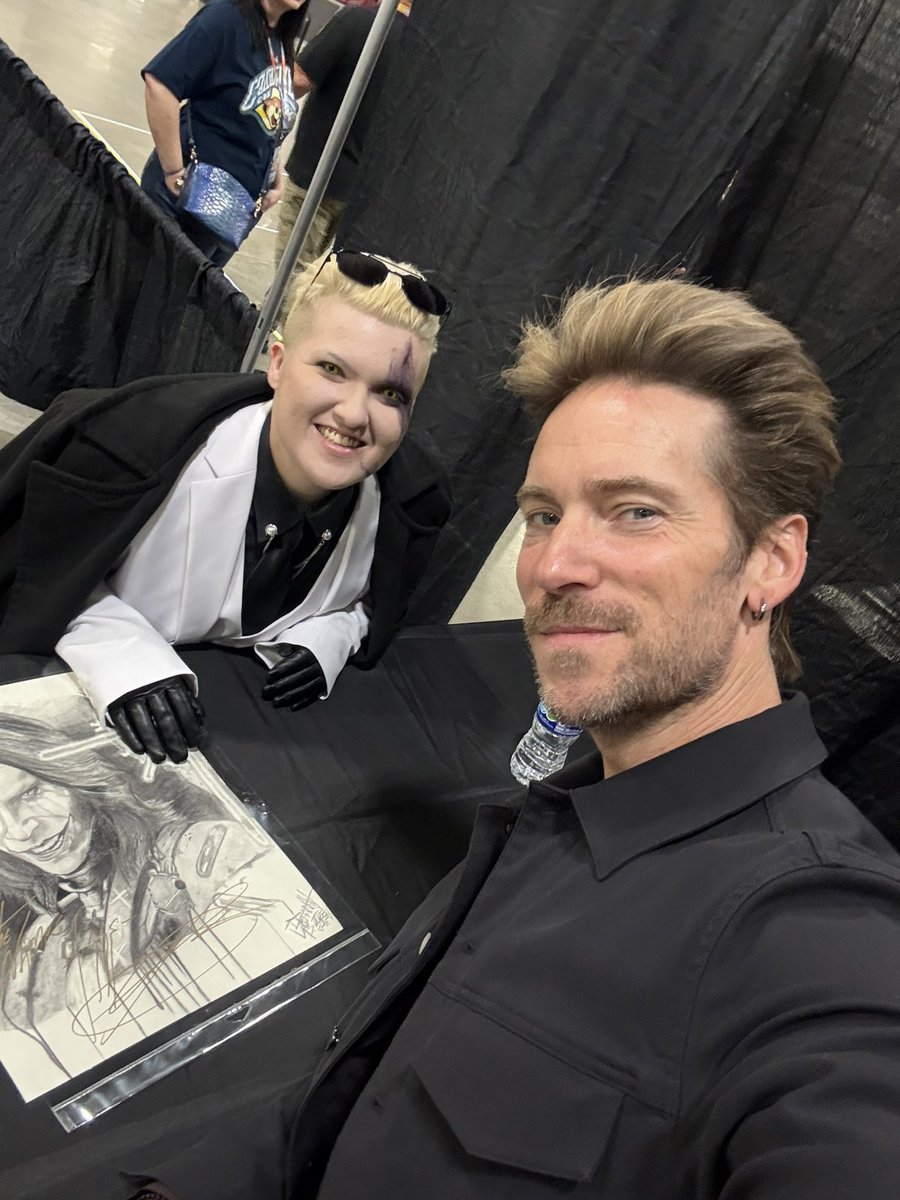 I can’t believe I forgot to post this!!! Got to meet Troy Baker on Saturday!