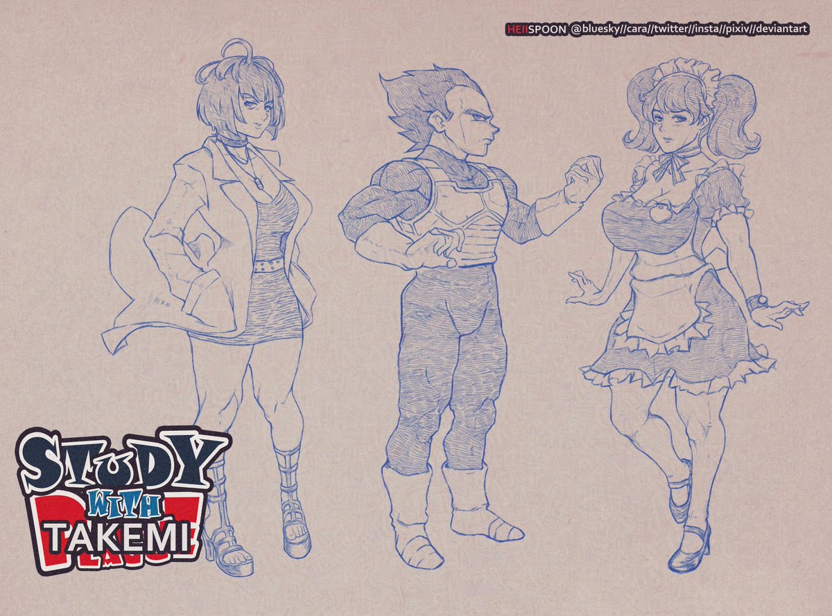 heiispoon's tweet photo. Ive been really fixated on height and proportions.

almost forgot to upload this

#persona5 #p5r #vegeta #dragonballz https://t.co/wcwhRTR8fW