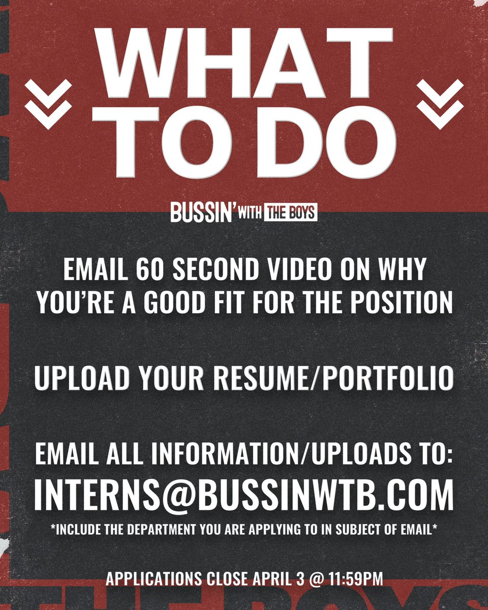 Bussin' With The Boys tweet media