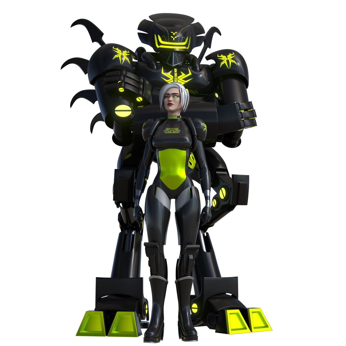 Spent the past two weeks making a new Gelorum model for her “true form.”

#acceleracers #hotwheels #acceleart