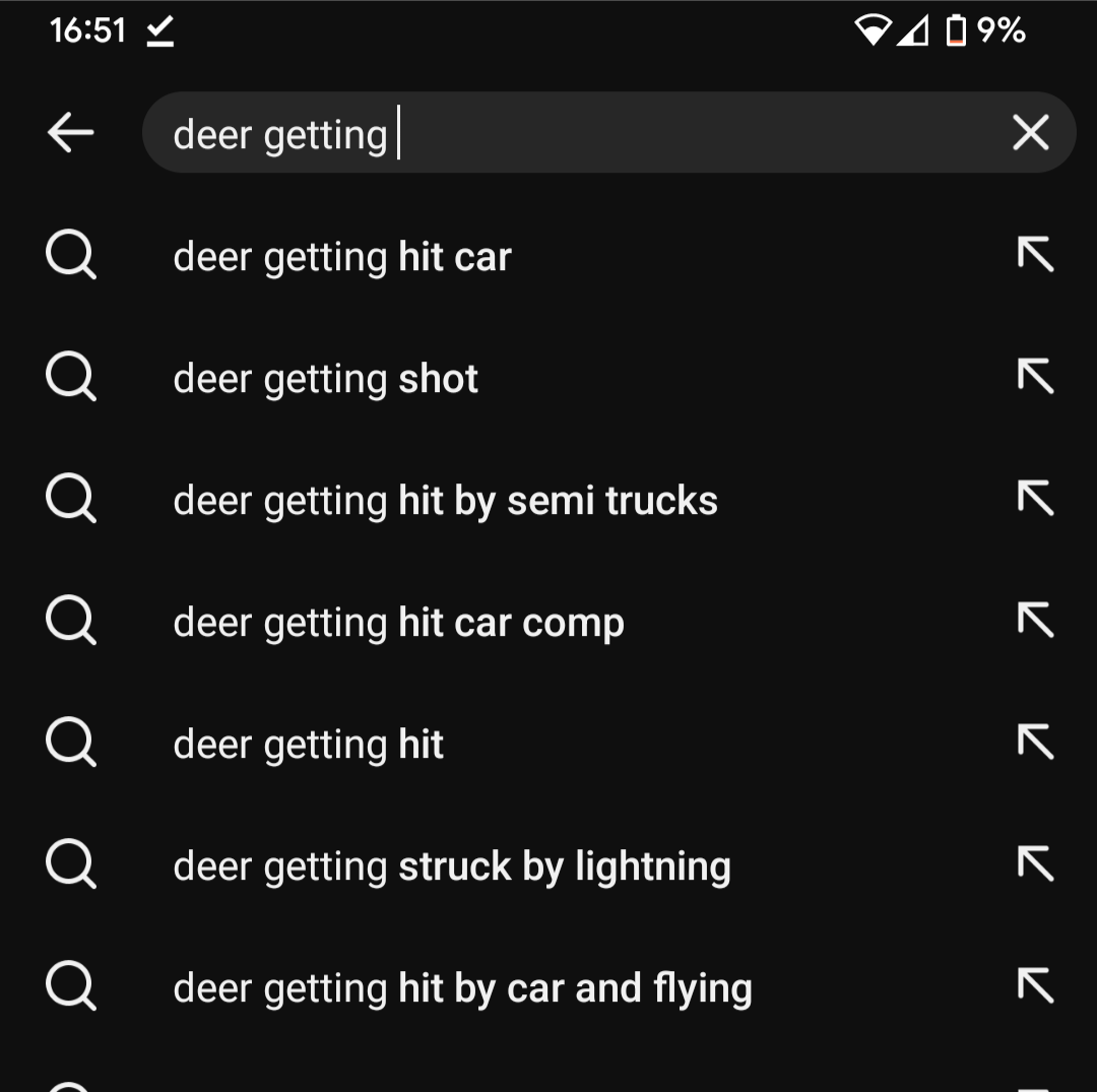 GarbageCanussy's tweet photo. I JUST WANTED TO SEARCH "DEER GETTING PET BY HUMANS" WHYYYY THE FUCK ARE PEOPLE GOOGLING THIS https://t.co/12vBMfDaxz