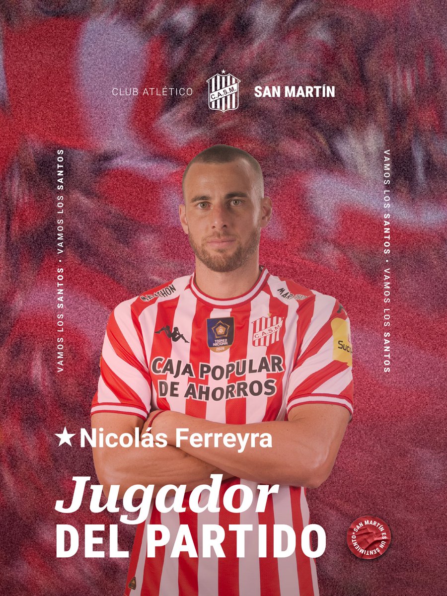🔴⚪️ #PrimeraNacional

El jugador del partido 🇦🇹

Por los hinchas en nuestro canal de WhatsApp, Nicolás “Fosa” Ferreyra fue elegido como la figura del empate 1-1 con Deportivo Madryn.

⚽️ #VamosCiudadela