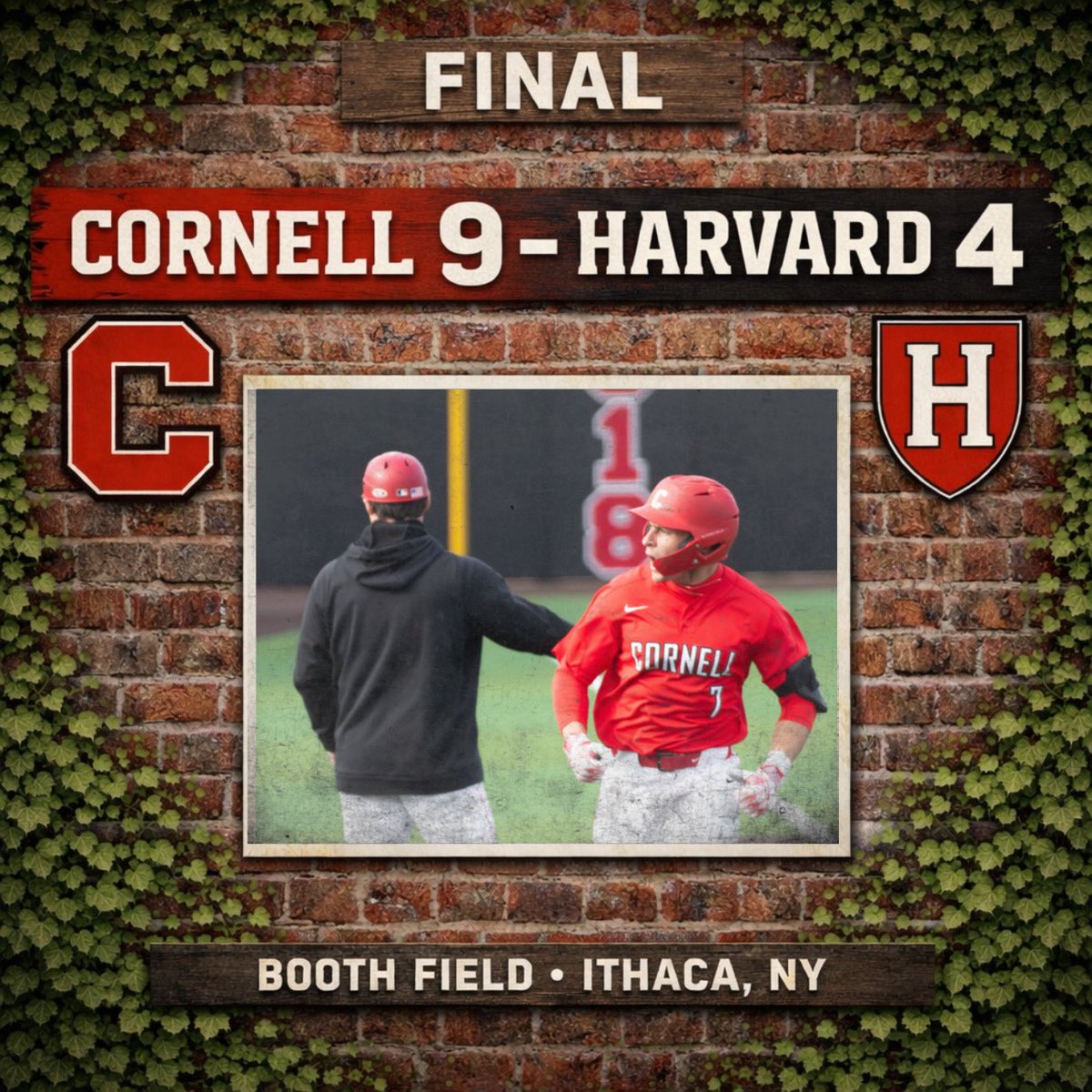 Cornell Baseball tweet media