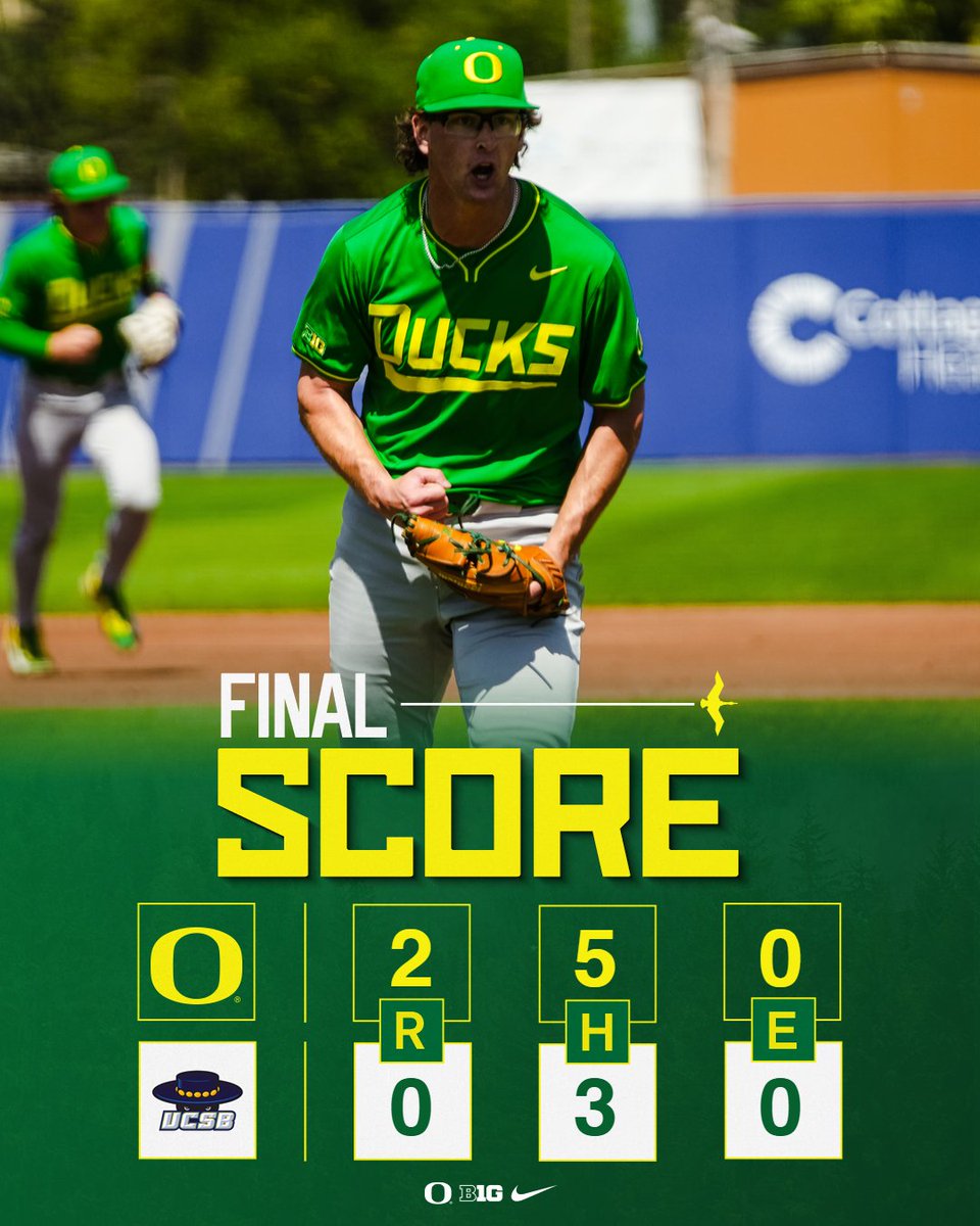 Oregon Duck Baseball tweet media