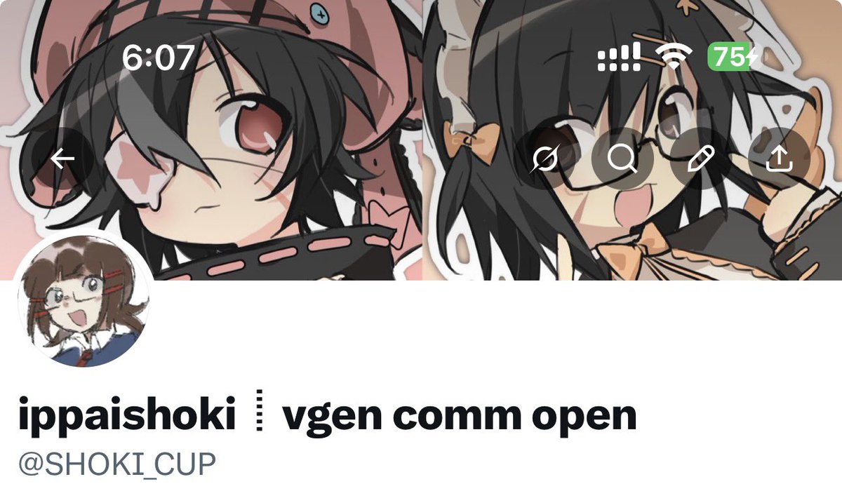 ippaishoki┋vgen comm open tweet media