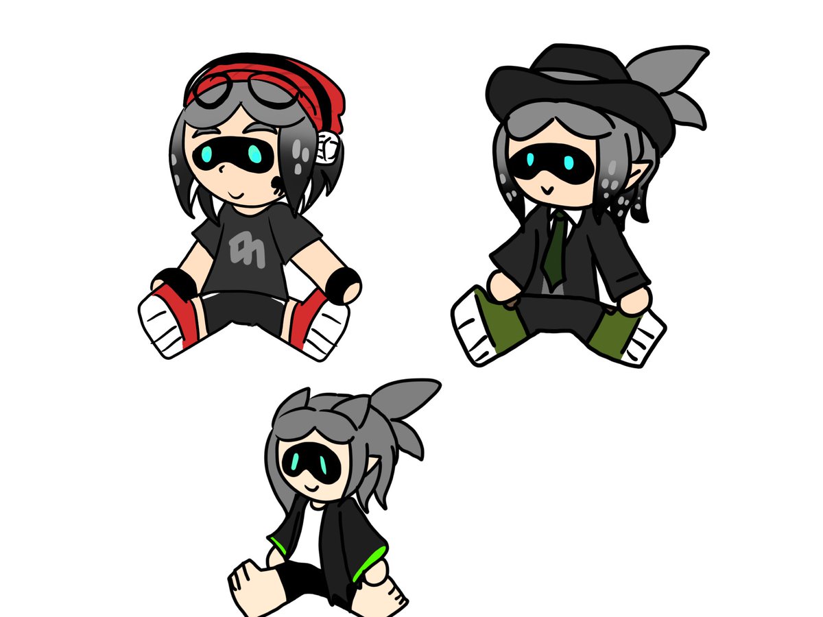 PilsonEmil84416's tweet photo. More doodles of the Ded plushy idea #boxclubleadersmg4 #wreniles #oneshotwren #nilessmg4 #smg4oc #inklingoc https://t.co/leRkZin0T0