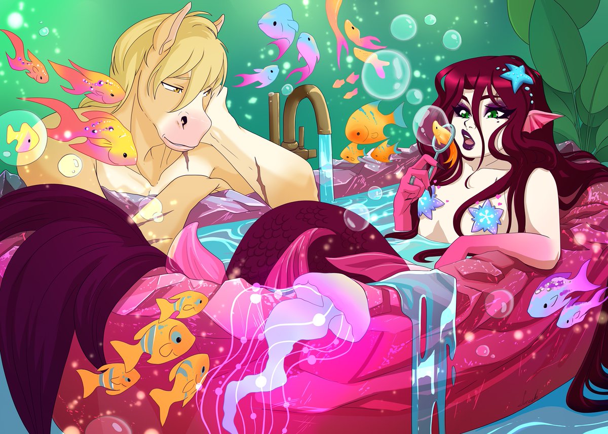 SUCCUB114963's tweet photo. #artbysuccub #artsuccub #Furry #Horse #witch #witchandknight #mermaid #fish #soapbubbles
Today is Mermaid Day
Well, it's my birthday today))
more: https://t.co/Qt43s4gaqq https://t.co/EC7xrdb2fV