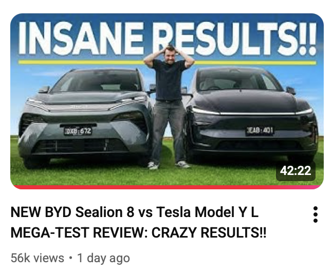 Ryan's Model Y tweet media