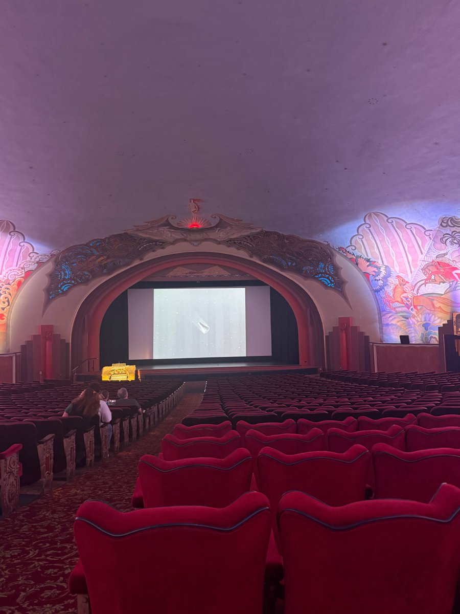 Catalina Island has a historic auditorium that still screens old movies and it really is quite stunning