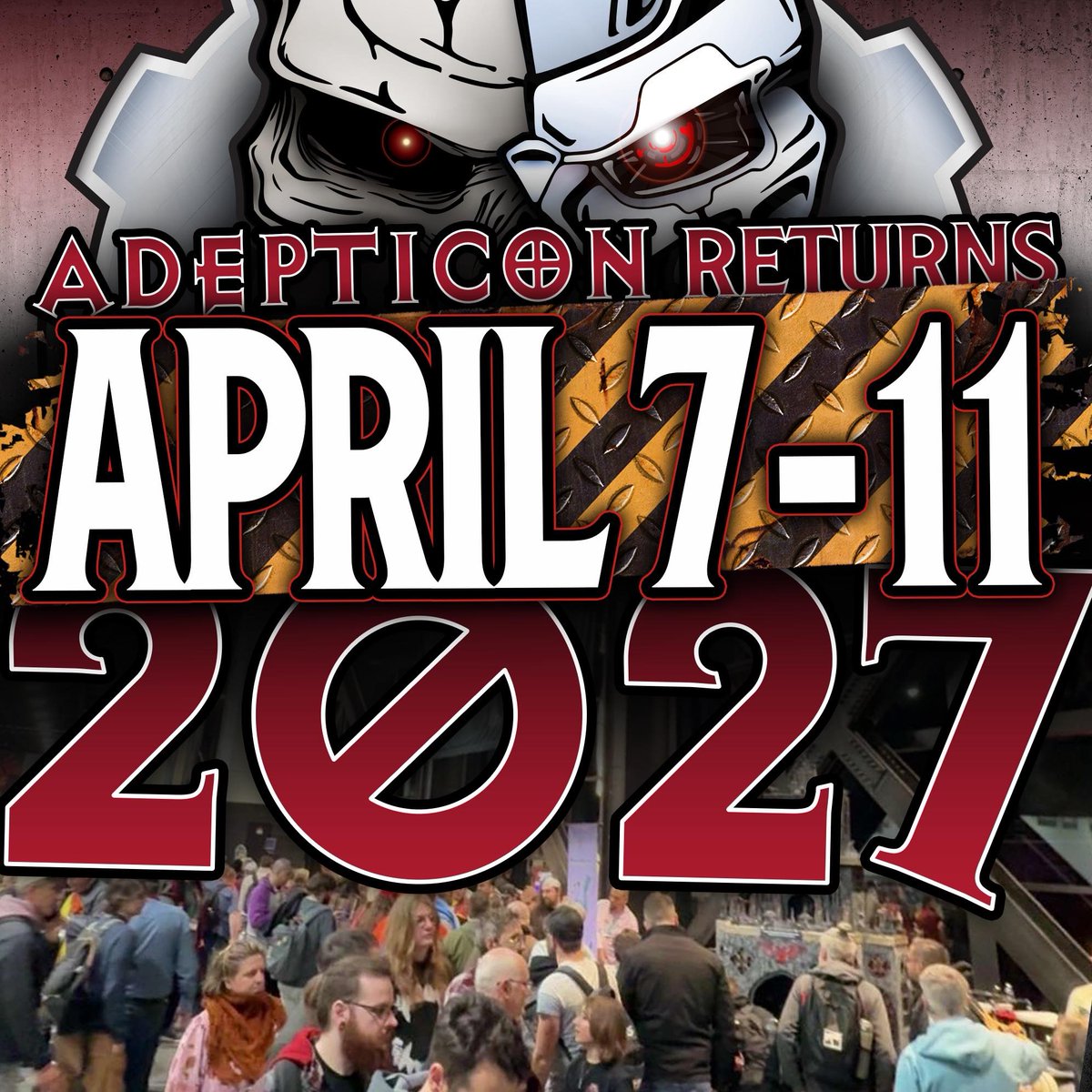 OldGuardMKE's tweet image. Adepticon 2027 is scheduled. We are already planning more new and exciting events for this weekend at the store! #adepticon