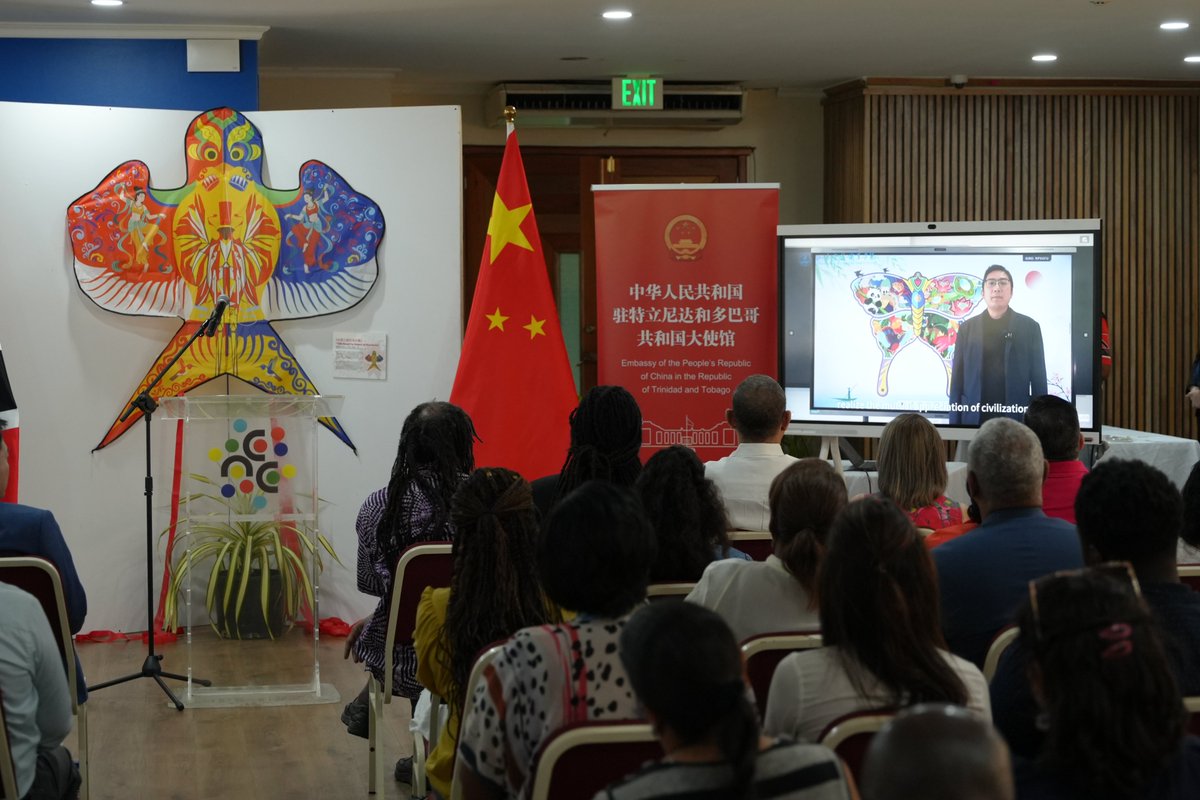 Chinese Embassy in Trinidad and Tobago tweet media