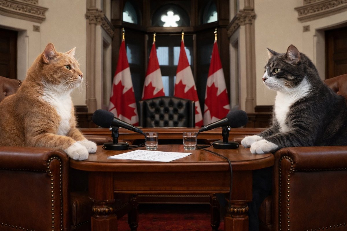 🇨🇦 Nico Carney, Purr Minister of Canada tweet media