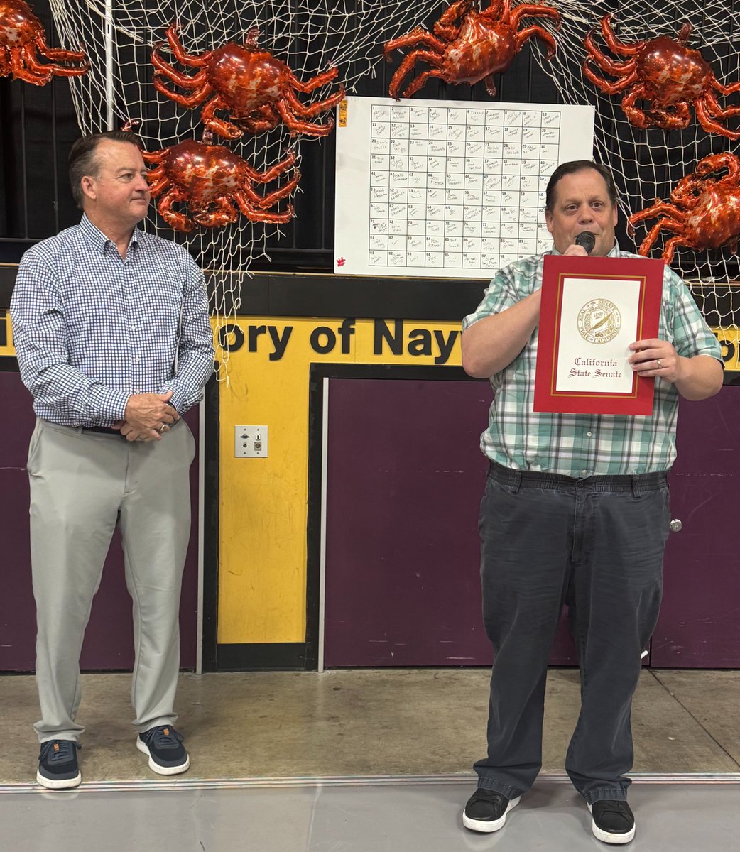 SenatorAshby's tweet image. Thank you to Scott Okamoto and the whole team at @ACCSeniorSvcs for inviting #TeamAshby to take part in this year’s 14th Annual Crab Feed. It was an honor to acknowledge all the volunteers who work tirelessly to make this event such a success. This effort helps raise funds to