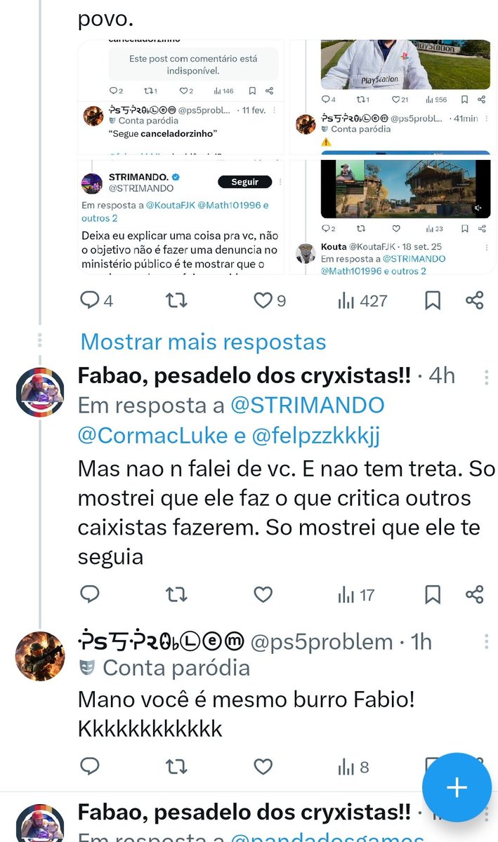 Fabao, pesadelo dos cryxistas!! tweet media
