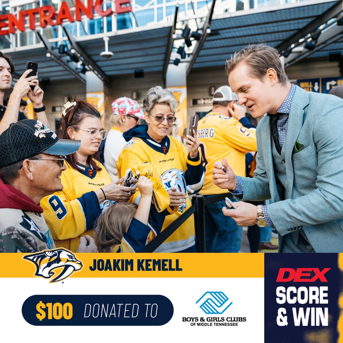 Nashville Predators Foundation tweet media