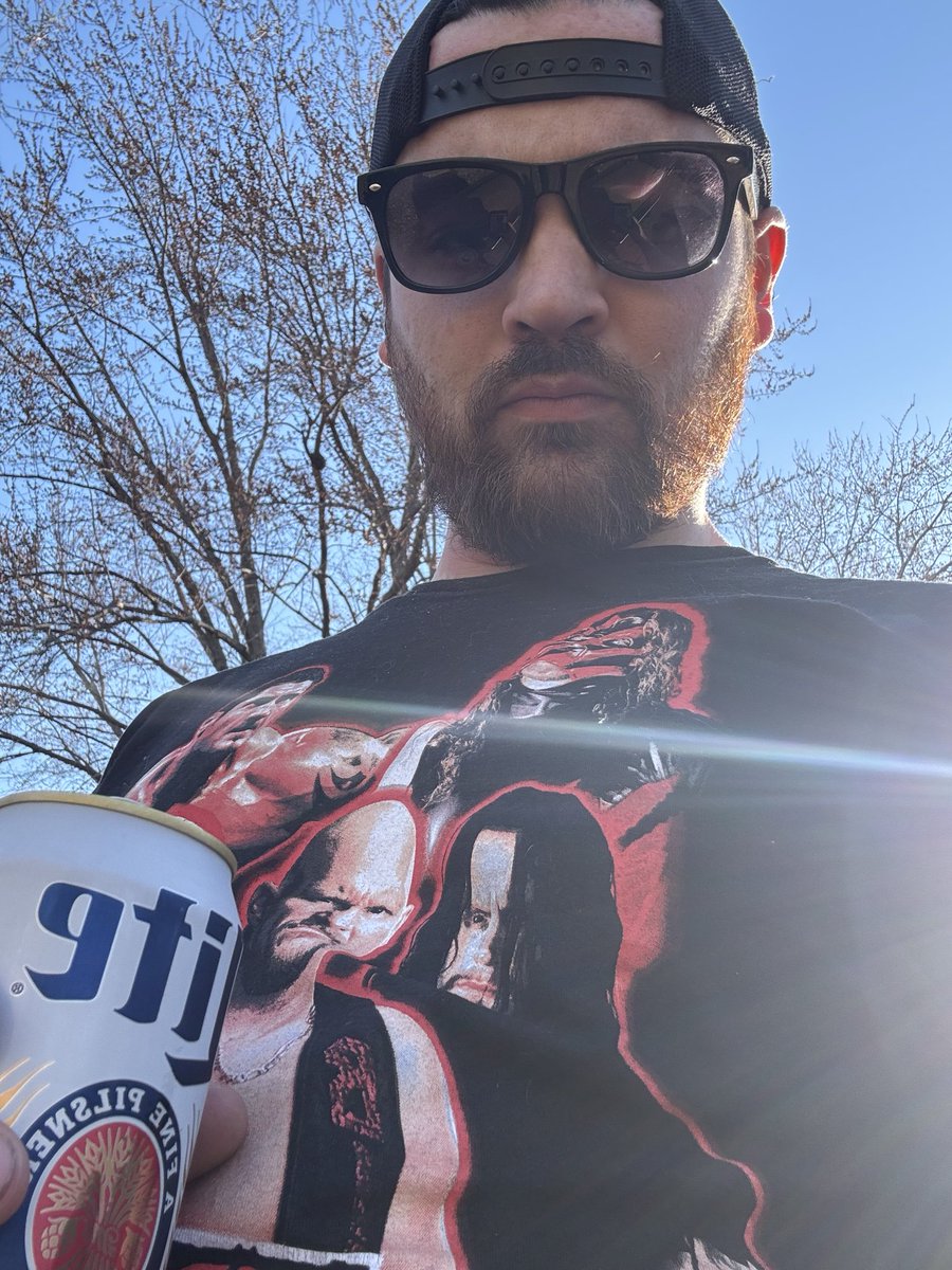 Me trying to live my best life crushing beers and grilling brats refusing to look at the weather app to see this potential snow I've heard about.  Not happening. No way.