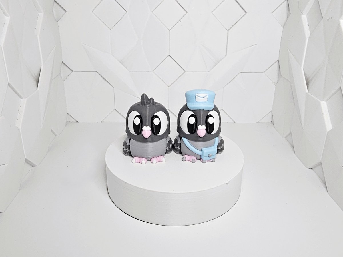 LayeredLuxuries's tweet photo. Special delivery! 🐦📬
The Pigeon Post Office playset is now live! Cute, cozy, and made to order 💌 https://t.co/iFMwIwLOhM
#Etsy #3DPrinting #DeskDecor https://t.co/vJspbh92sz