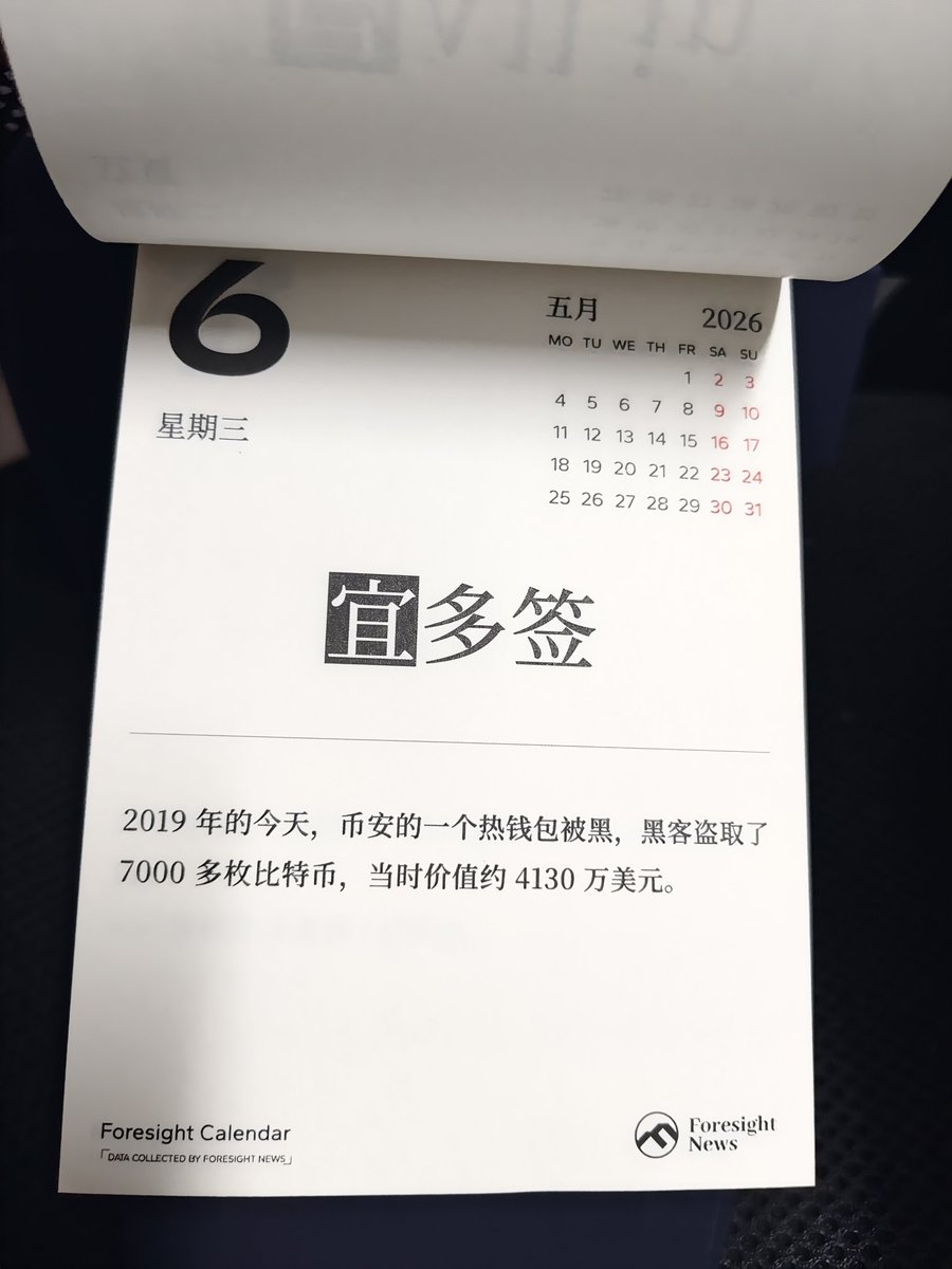 感谢 <a href="/SurfAI/">Surf</a> 提供的奖品，也感谢<a href="/Syu990/">我阿猫啊</a> 的神之选，破了我的中奖绝缘体😃。
日历很高大尚，精致，内容很Web3